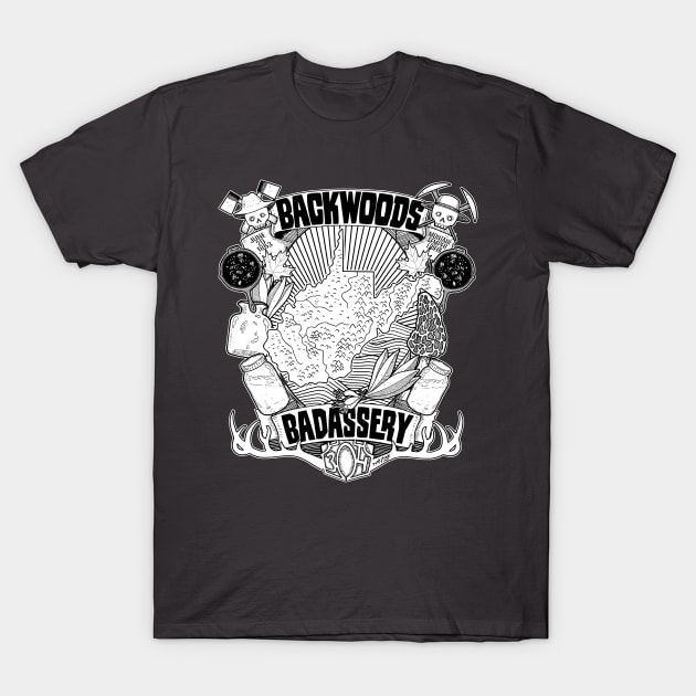 Backwoods West Virginia T-Shirt by Ronkytonk